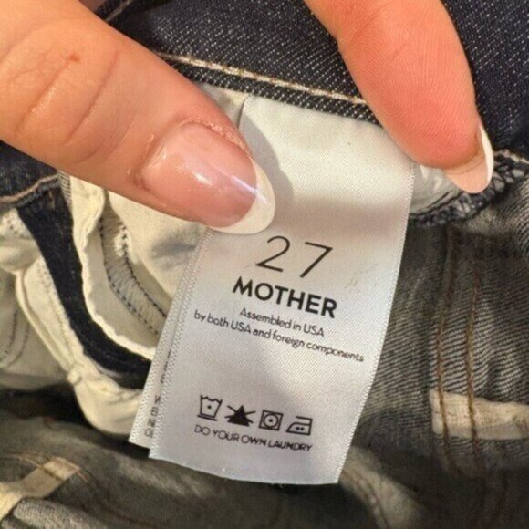 ⭐️ MOTHER JEANS - RASCAL ANKLE FREY-Cropped Jeans- In Partners Undercover - Picture 13 of 15